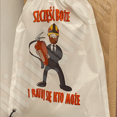 Plecakoworek z Gasnicą!