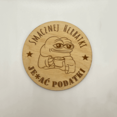 Podstawka pod kubek Smacznej Herbatki