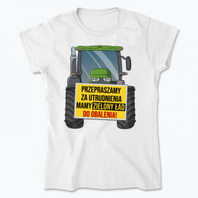 Koszulka damska dla rolników - Strajk Rolników!