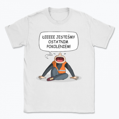 Koszulka Aktywista Klimatyczny Ostatnie Pokolenie