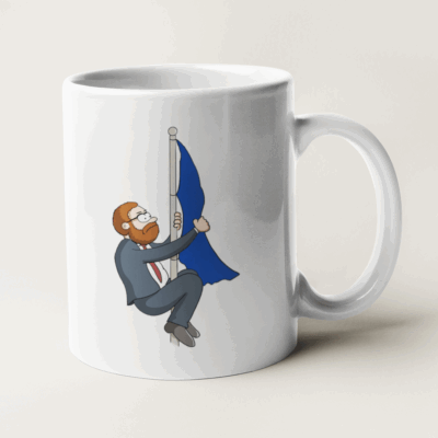 Kubek Flaga Braun Unia Europejska Eurokołchoz!