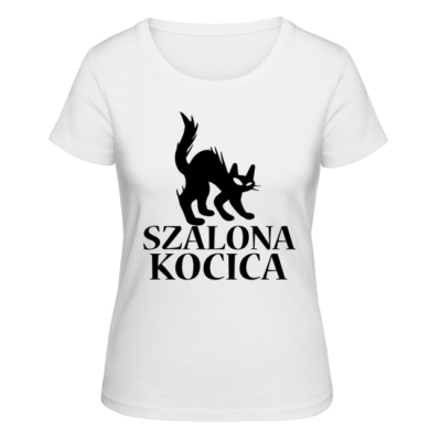 Koszulka szalona kocica damska