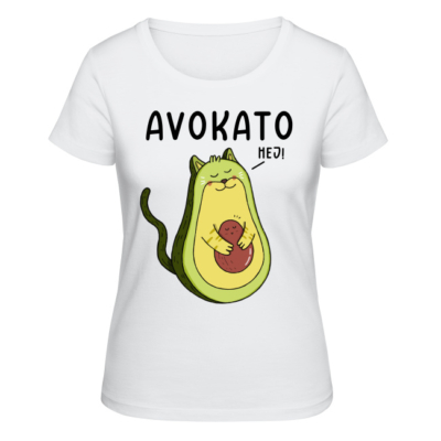 Damska Koszulka AVOKATO kot awokado