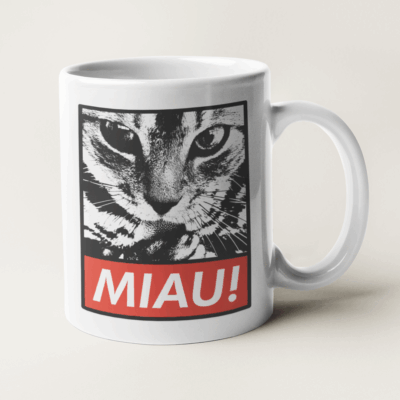 Kubek kot miau! stylowy
