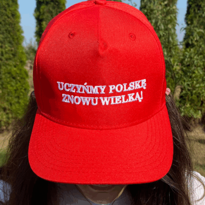 Czapka UCZYŃMY POLSKĘ ZNOWU WIELKĄ!