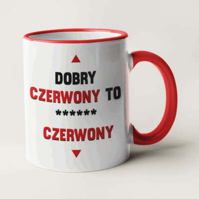 Kubek Socjalizm dobry czerwony to...