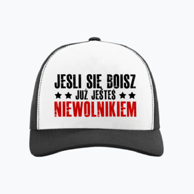 Premium Czapka Jeśli się boisz..