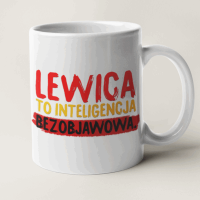 Kubek Lewica to inteligencja bezobjawowa