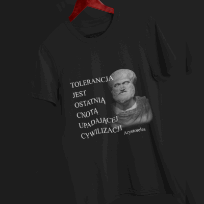 Koszulka Premium Tolerancja jest ostatnią cnotą upadającej...