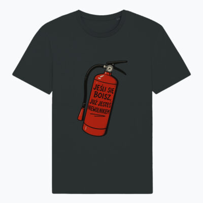 Koszulka Premium gaśnica jeśli się boisz...